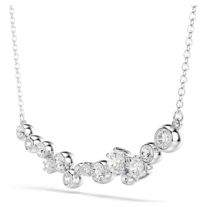 Swarovski Constella necklace Mixed cuts, White, Rhodium plated 5722473