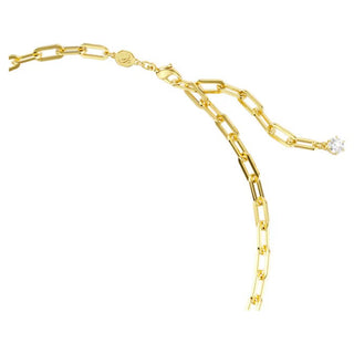 Collar Swarovski Constella Blanco, Baño tono oro - 5683354