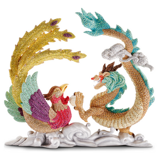 Swarovski Crystal Myriad Dragon and Phoenix