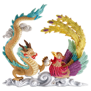 Swarovski Crystal Myriad Dragon and Phoenix