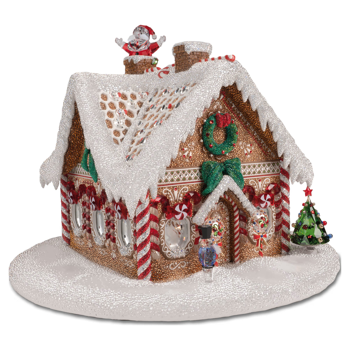 Swarovski Crystal Myriad Gingerbread House