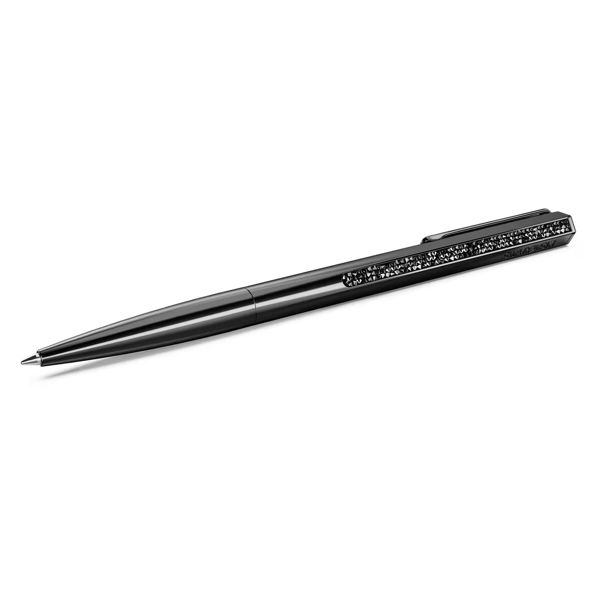 Swarovski Crystal Shimmer ballpoint pen, Black, Black lacquered 5678184