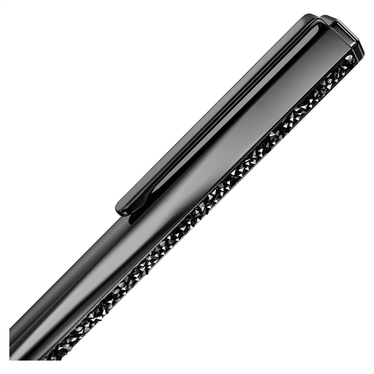 Swarovski Crystal Shimmer ballpoint pen, Black, Black lacquered 5678184