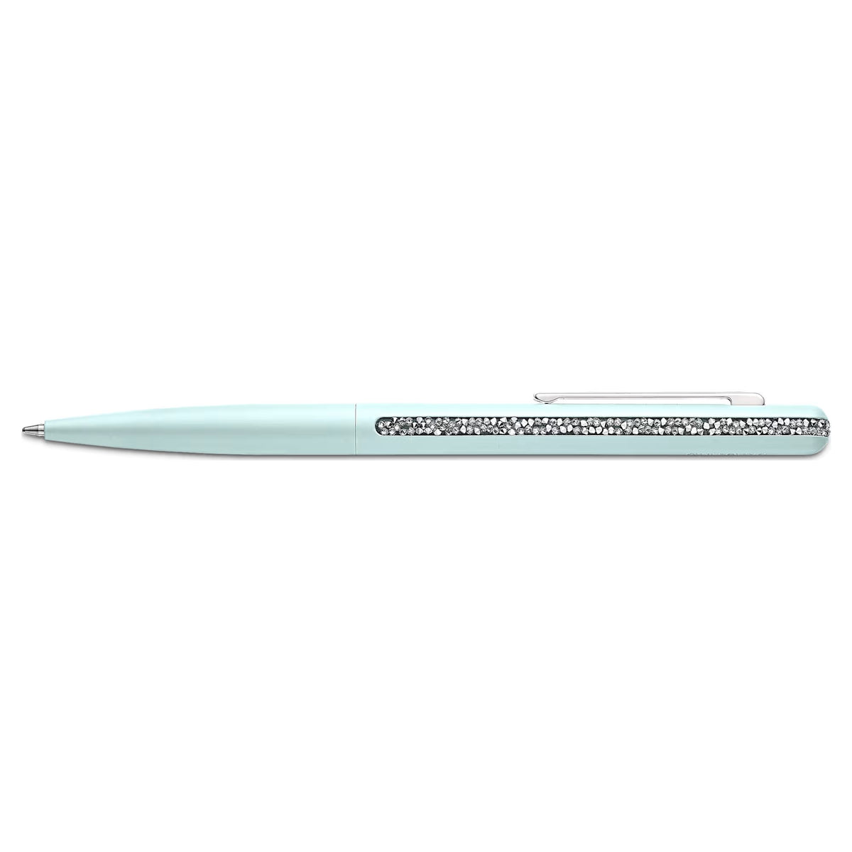 Swarovski Crystal Shimmer ballpoint pen, Green, Green lacquered, Chrome plated 5595671