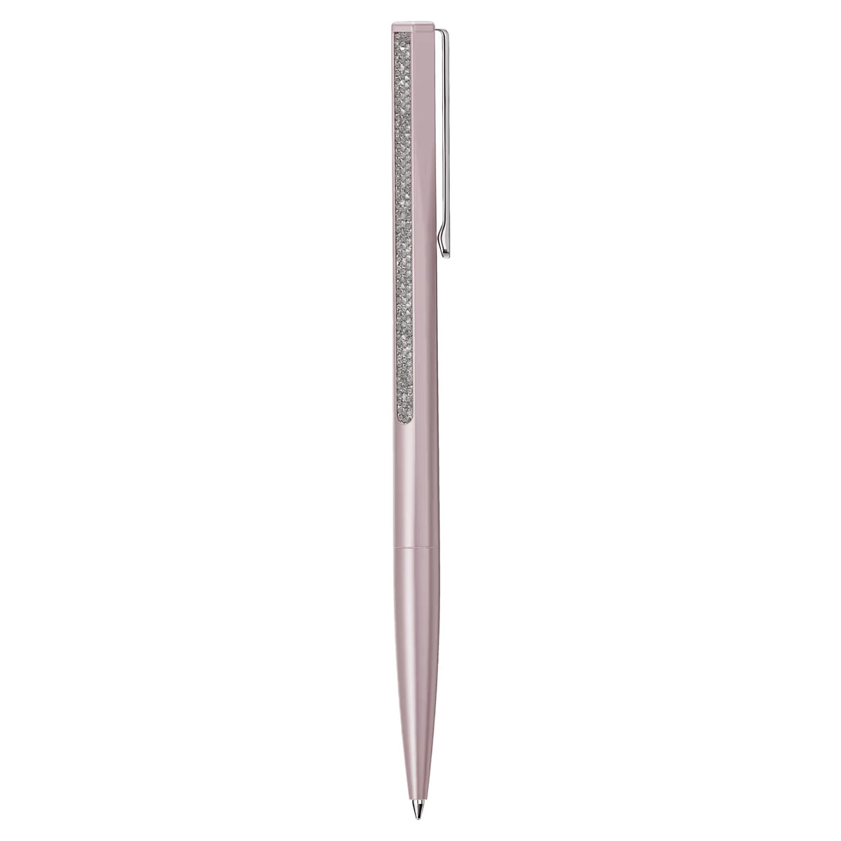 Swarovski Crystal Shimmer ballpoint pen, Pink lacquered, Chrome plated 5678188