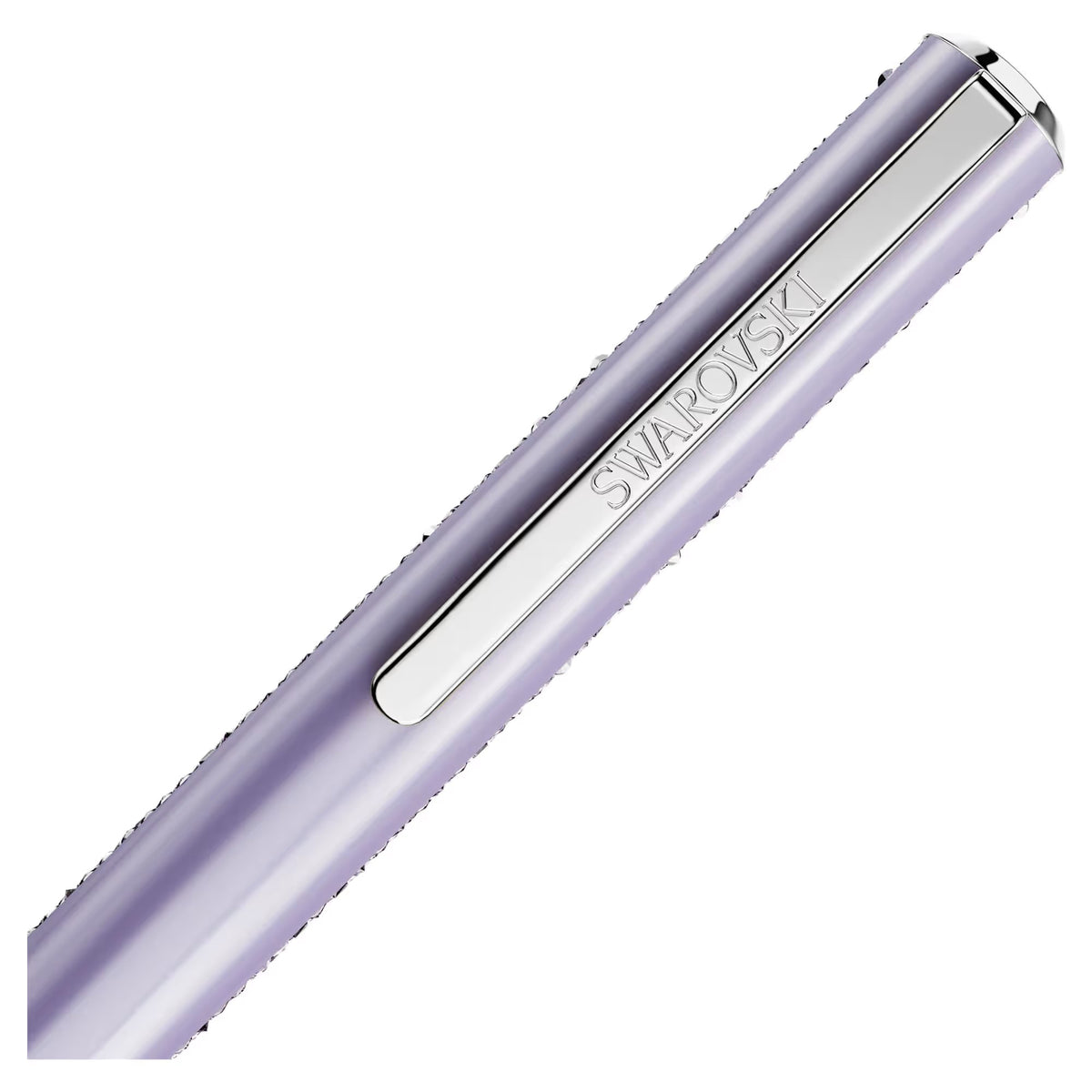 Swarovski - Crystal Shimmer Glide ballpoint pen, Purple, Purple lacquered, Chrome plated 5707707