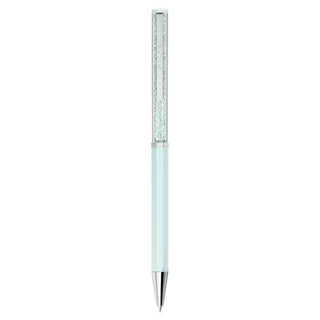 Swarovski Crystalline ballpoint pen, Blue lacquered, Chrome plated 5760216