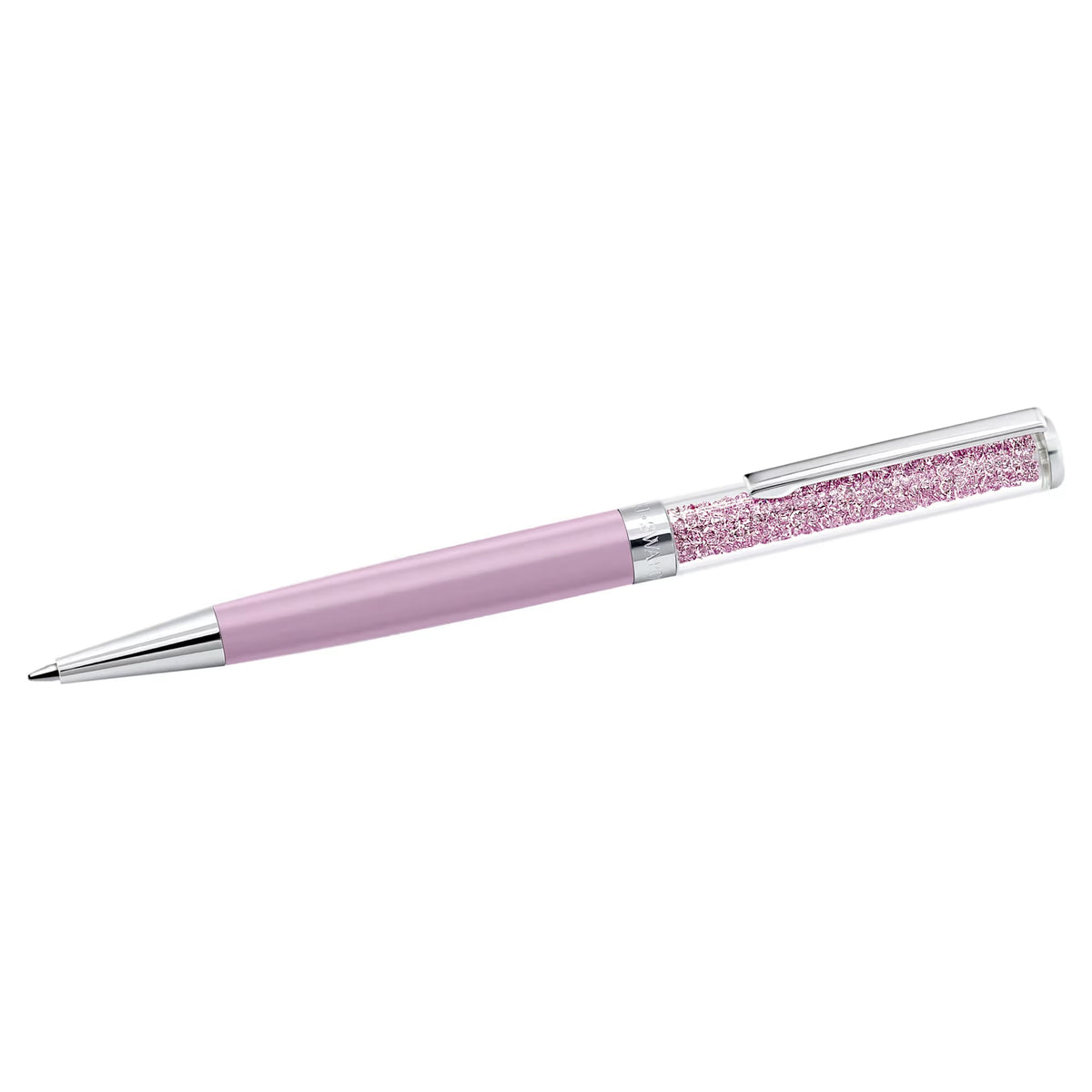 Swarovski Crystalline ballpoint pen, Purple, Purple lacquered, Chrome plated 5224388