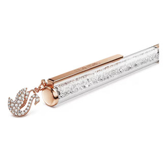 Swarovski Crystalline ballpoint pen, Swan, Rose gold-tone plated 5714959