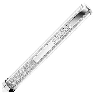 Swarovski Crystalline ballpoint pen, White lacquered, Chrome plated 5760217