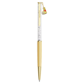 Swarovski Crystalline ballpoint pen, Winnie the Pooh, Yellow lacquered, Gold-tone plated 5742784