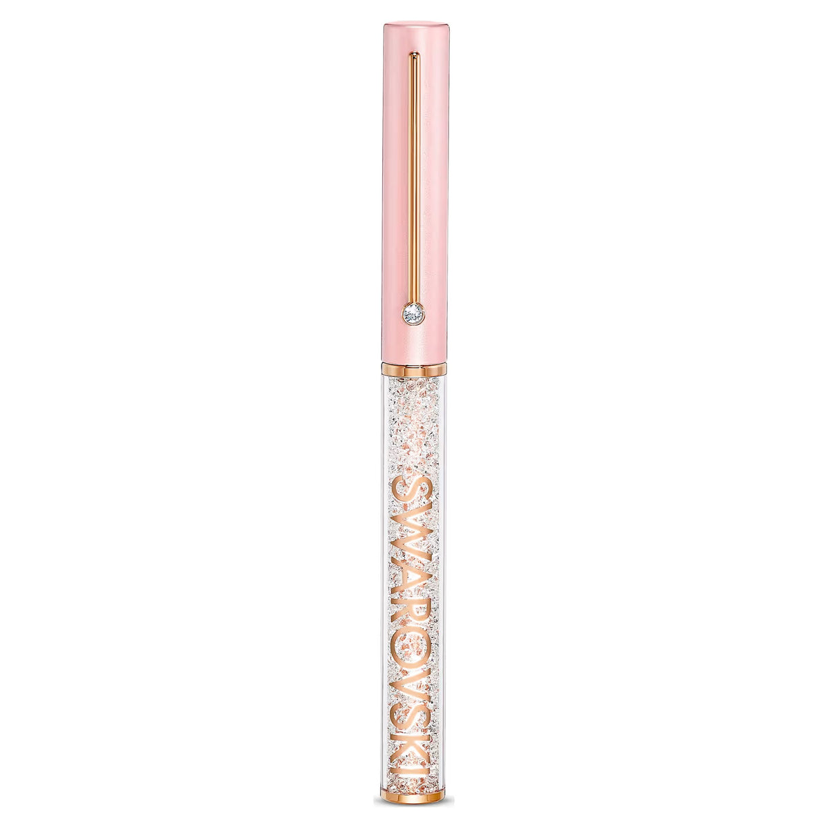 Swarovski Crystalline Gloss ballpoint pen, Pink, Pink lacquered, Rose gold-tone plated 5568756