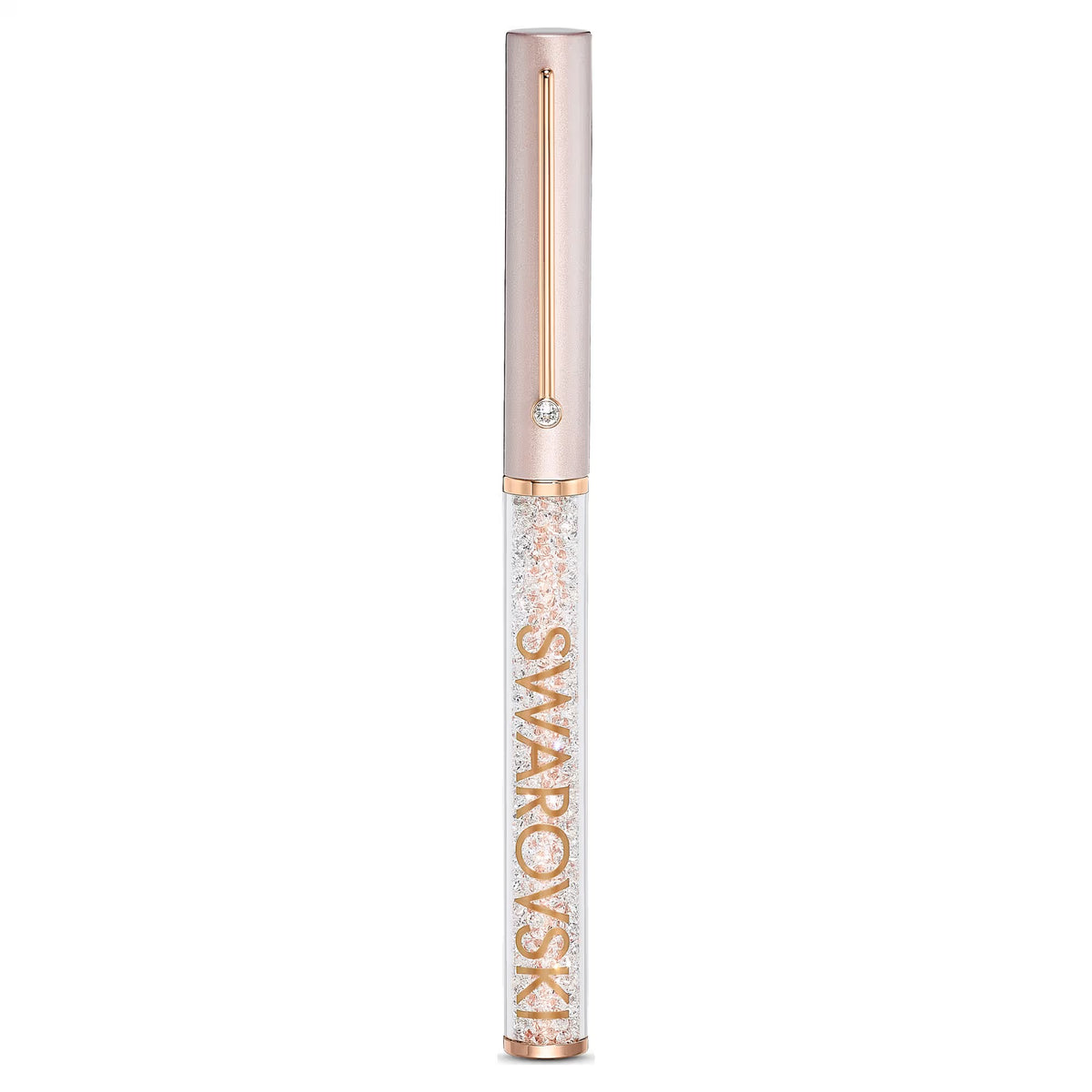 Swarovski Crystalline Gloss ballpoint pen, Rose gold tone, Pink lacquered, Rose gold-tone plated 5568759