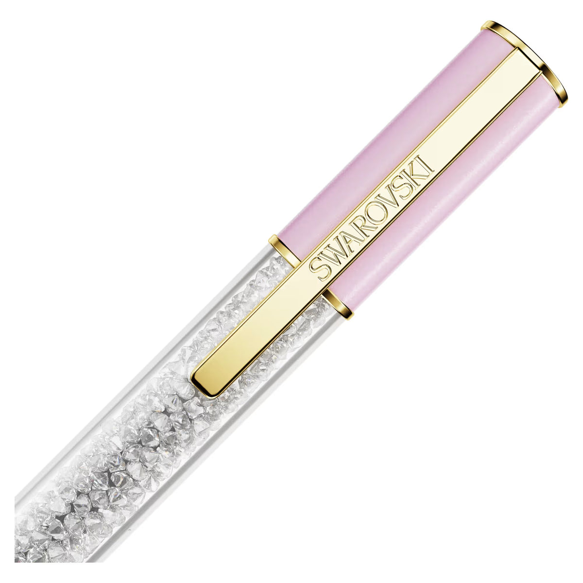 Swarovski Crystalline Lustre ballpoint pen, Pink, Gold-tone plated 5693725