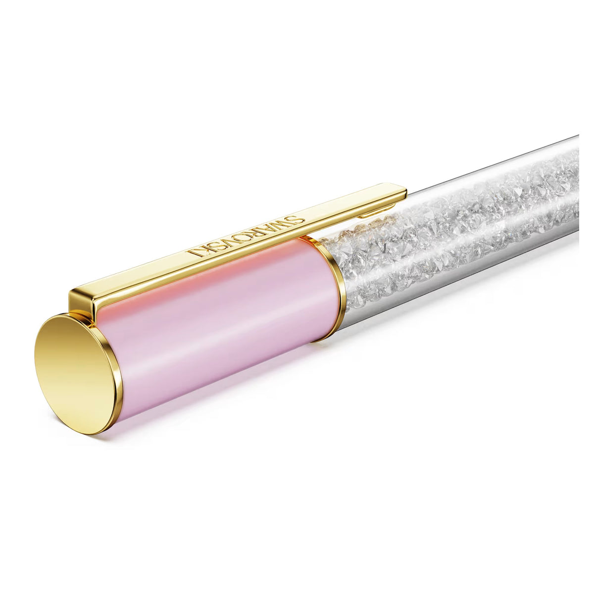 Swarovski Crystalline Lustre ballpoint pen, Pink, Gold-tone plated 5693725