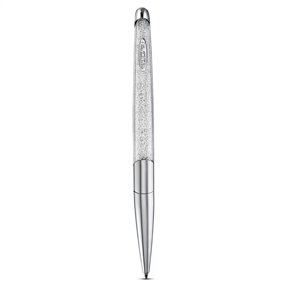 Swarovski Crystalline Nova ballpoint pen, Silver tone, Chrome plated 5534324