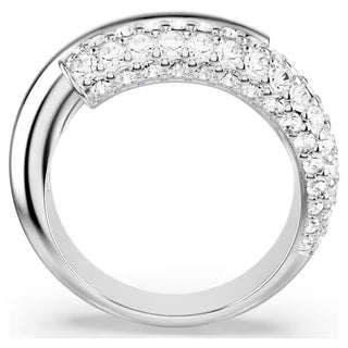 Swarovski - Dextera ring, White, Rhodium plated - 5695934