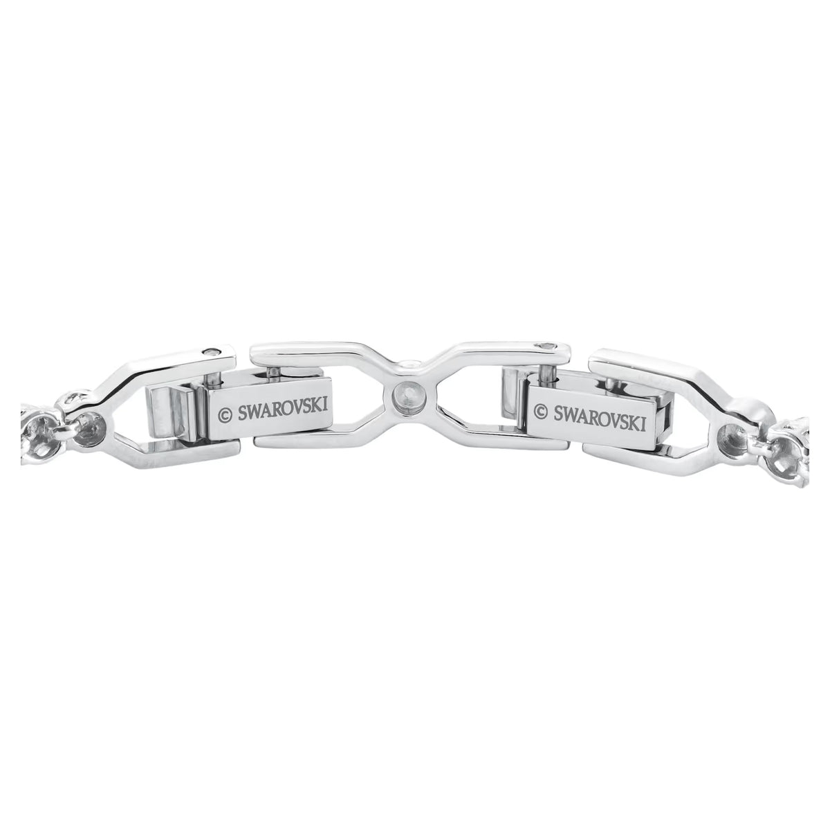 Swarovski Imber Tennis bracelet Round cut, White, Rhodium plated - 1808960
