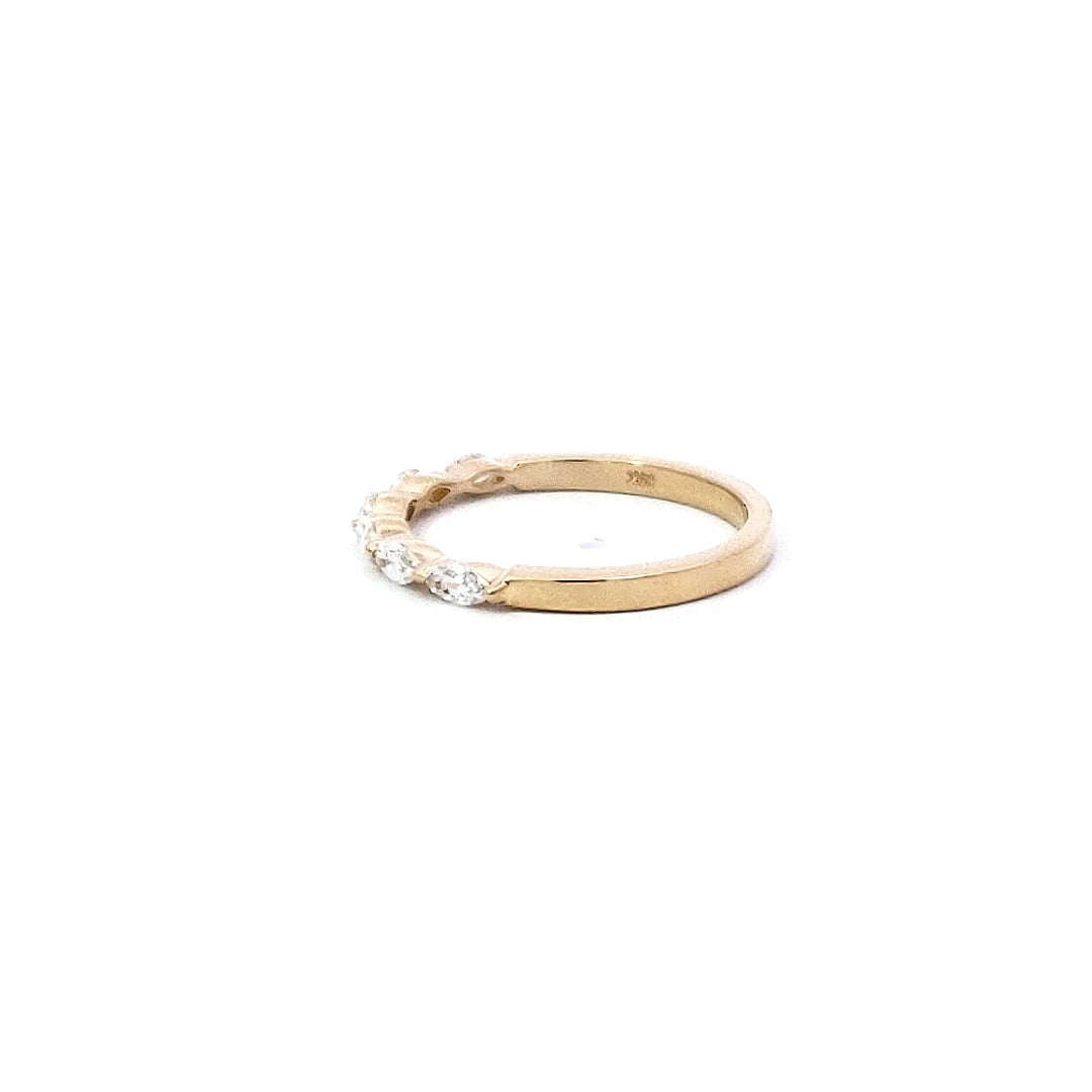 14K Yellow Gold 0.40 cttw Diamond Ring