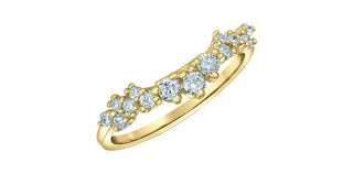 14K Yellow Gold 0.30cttw Lab Grown Diamond Ring