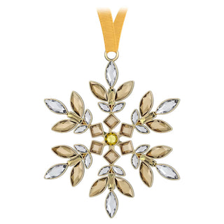 Swarovski - Gema Holiday Ornament, Yellow - 5691043 Discontinued