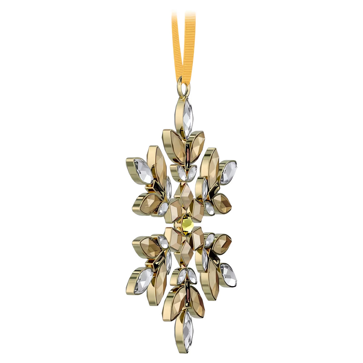 Swarovski - Gema Holiday Ornament, Yellow - 5691043