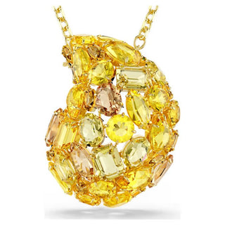 Gema pendant and brooch, Yellow, Gold-tone plated 5732839 - Discontinued