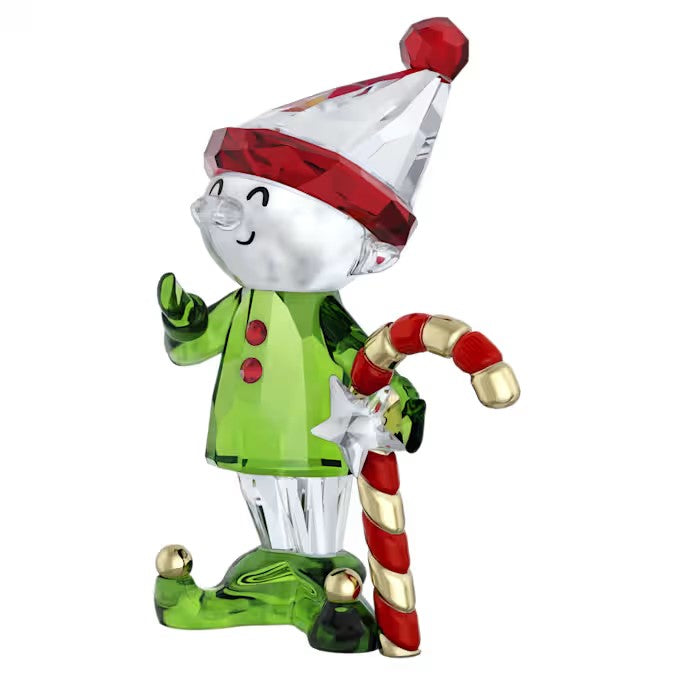 Swarovski Holiday Cheers Dulcis Elf and Candy Cane 5701852