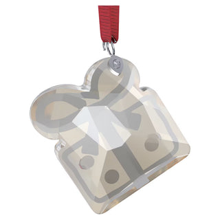 Adorno de regalo de pan de jengibre Swarovski Holiday Cheers 5656278 