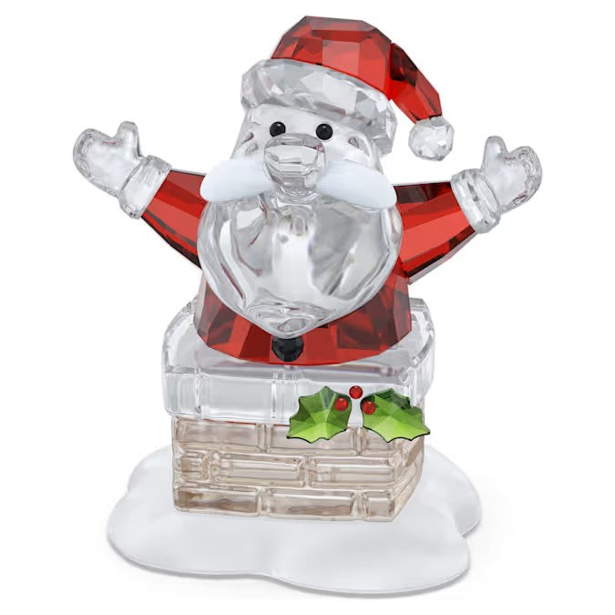 Swarovski - Holiday Cheers Santa Claus and Chimney 5701507