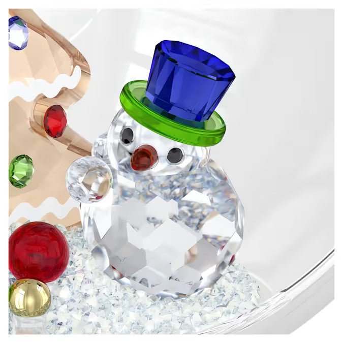 Swarovski Holiday Cheers Tree and Snowman Ball Ornament 5701509