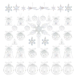 Swarovski Holiday Magic Classics Tree Decoration Ornament Set 5732598