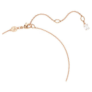 Swarovski - Hyperbola pendant Mixed cuts, White, Rose gold-tone plated - 5701494