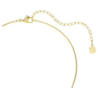 Swarovski Hyperbola pendant Round cut, White, 18k gold finish - 5738248