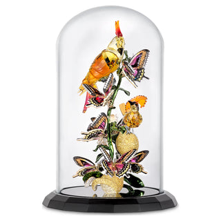 Swarovski Idyllia Birds and Butterflies Bell Jar, 5652388