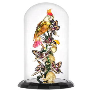 Swarovski Idyllia Birds and Butterflies Bell Jar, 5652388