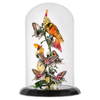 Swarovski Idyllia Birds and Butterflies Bell Jar, 5652388