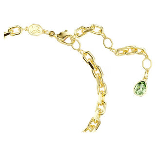 Swarovski - Idyllia bracelet, Mixed cuts, Flower, Multicolored, Gold-tone plated 5717156