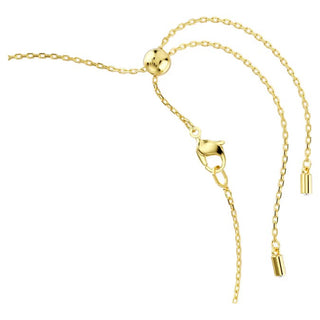 Idyllia necklace, Crystal pearl, Mixed cuts, Flower, Multicolored, Gold-tone plated 5732388