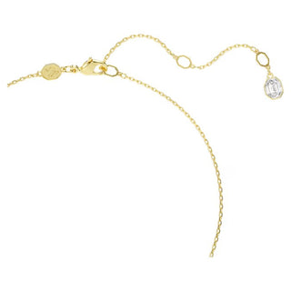 Swarovski - Idyllia pendant, Mixed cuts, Flower, Blue, Gold-tone plated 5709029