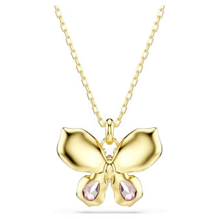 Swarovski - Idyllia pendant, Mixed cuts, Pavé, Butterfly, Multicolored, Mixed metal finish 5709950