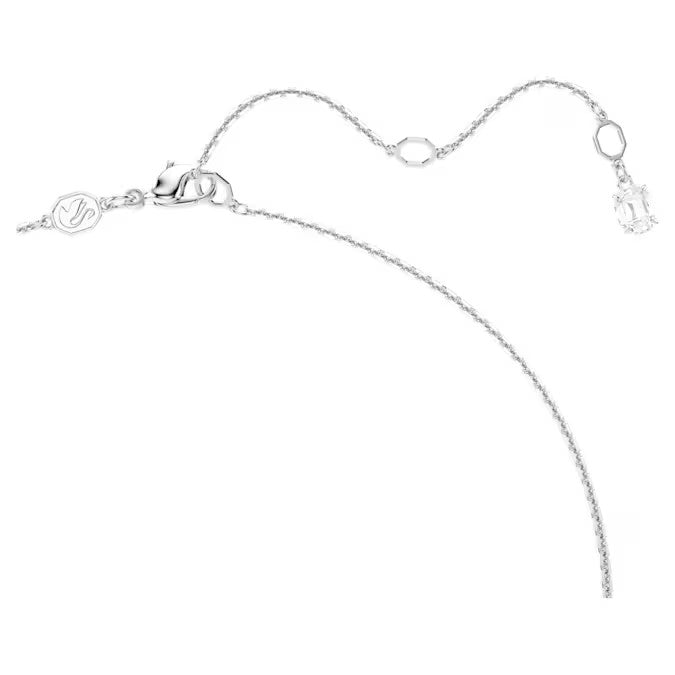 Swarovski Idyllia pendant and brooch Star, White, Rhodium plated 5740116