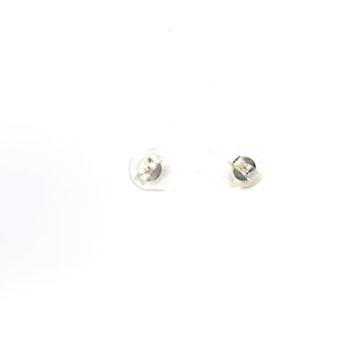 Pendientes de bola de plata de ley 925, varios tamaños