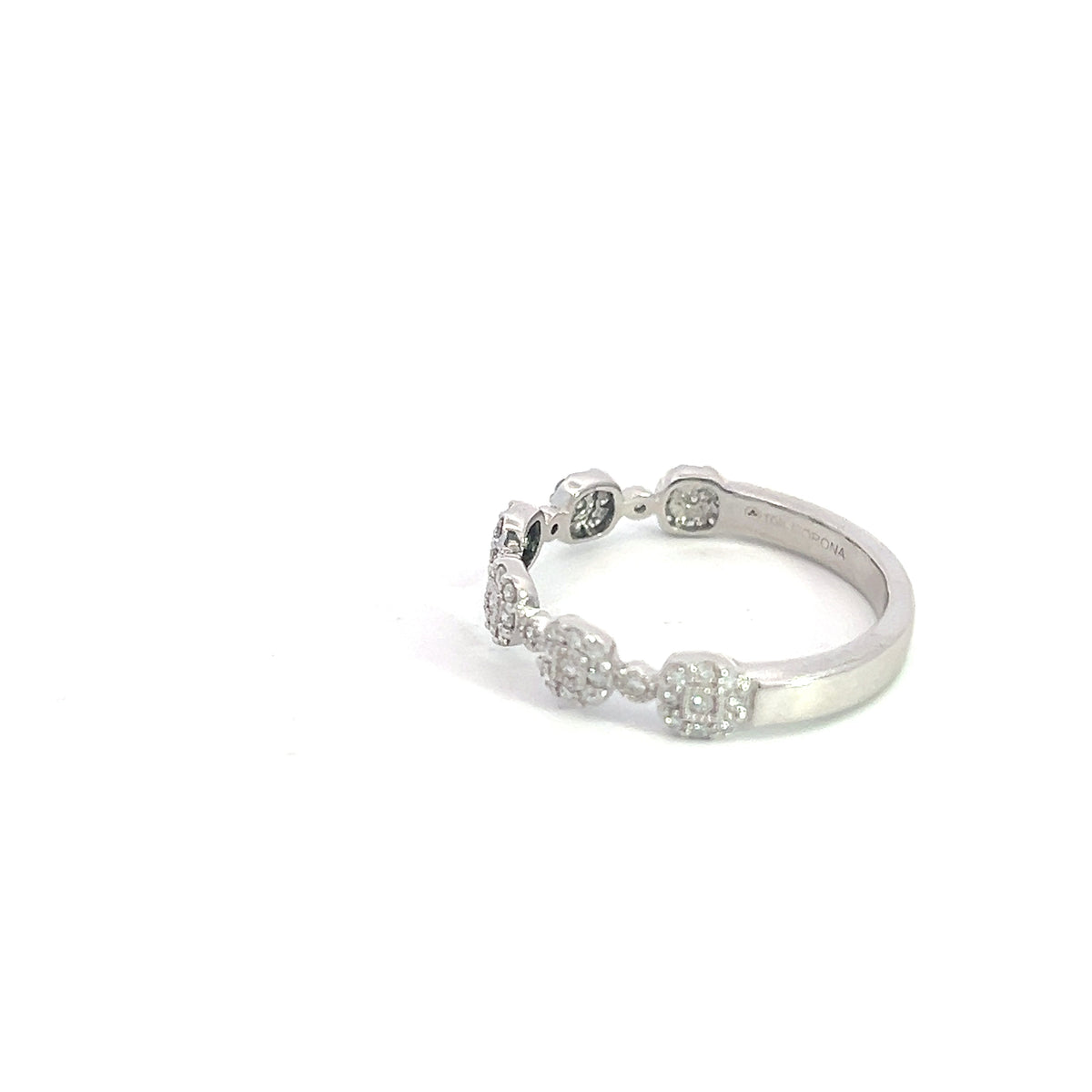 10K White Gold 0.255cttw Diamond Ring