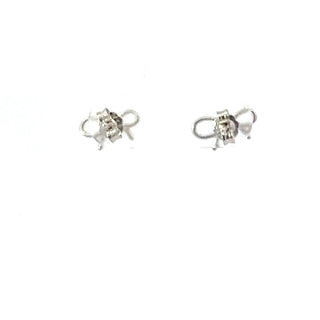 Pendientes Lazo Plata Ley 925