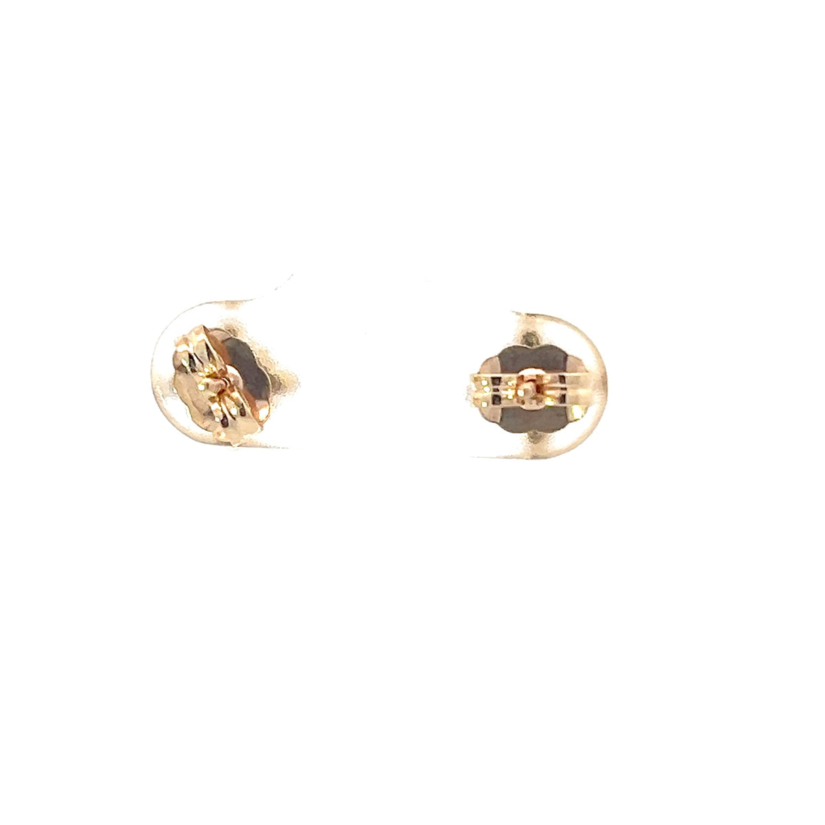TRACKING - 10K Yellow Gold Peridot and Diamond Earrings