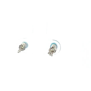 925 Sterling Silver Blue Stone Earrings