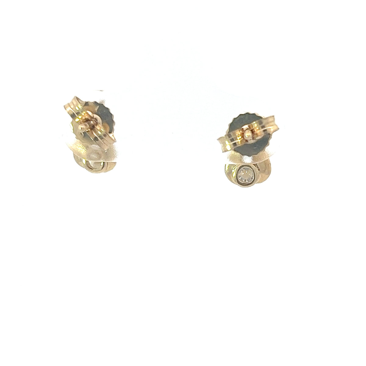 14K Yellow Gold 0.25cttw Canadian Diamond Earrings