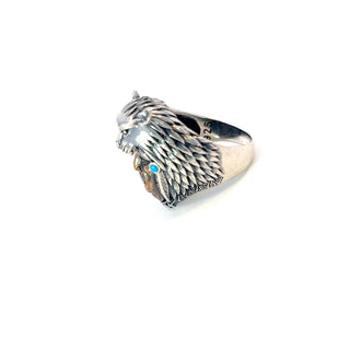 Argent Silver and Turquoise Ring