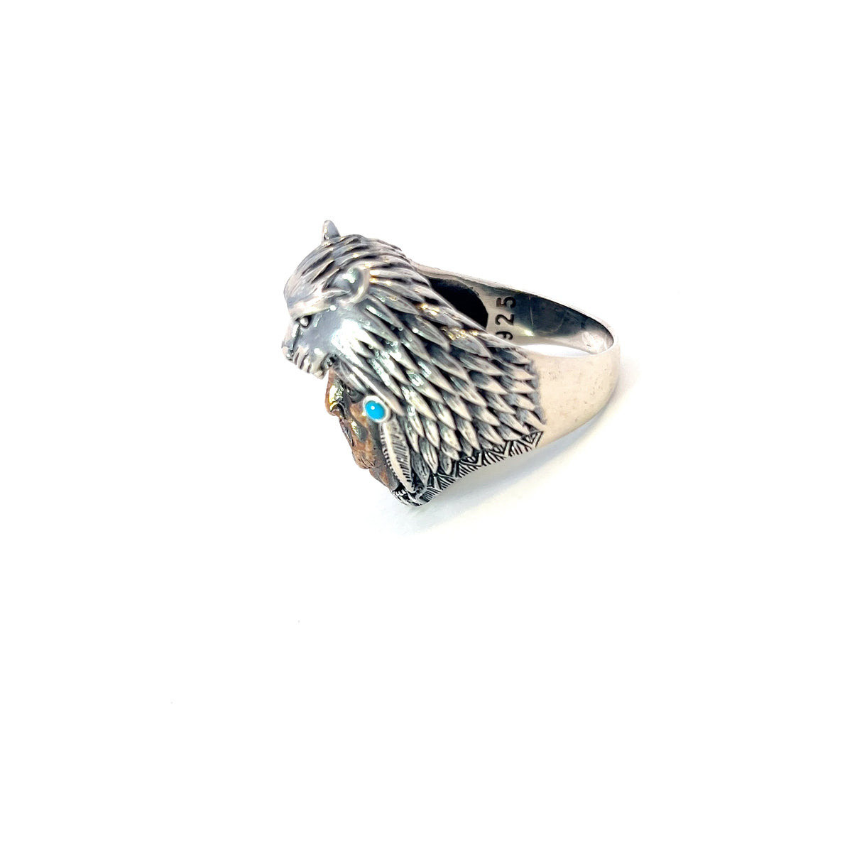 Argent Silver and Turquoise Ring
